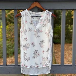 White tank blouse